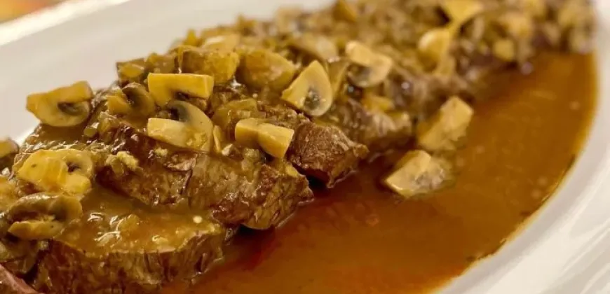 Filé mignon ao molho de cogumelos