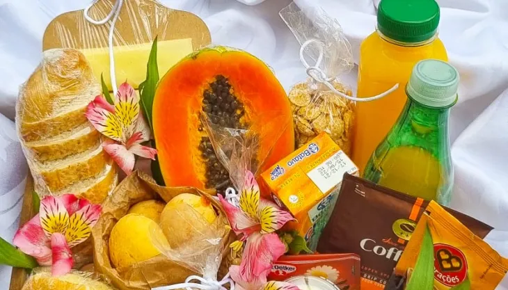 Cesta café da manhã Curitiba entregar