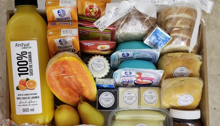 Cesta café da manhã dia das mães delivery Curitiba