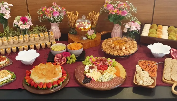 Mesa de antepasto em Curitiba