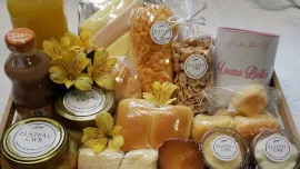 Tábua frios cesta café da manhã dia das mães delivery Curitiba