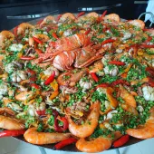 Paella espanhola em casa Curitiba